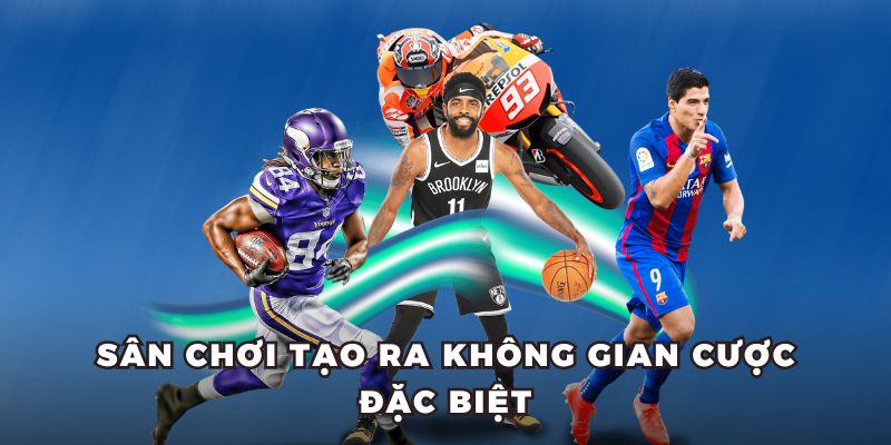 Sân chơi tạo ra không gian cược đặc biệt